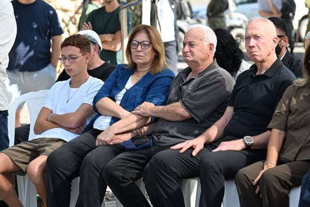 October 7, 2026, Kfar Aza, Israel: KFAR AZA, ISRAEL, OCTOBER 7, 2026: Residents and families gather for a memorial ceremony at Kibbutz Kfar Aza at 6:29 a.m., marking three years since the Hamas-led attack on southern Israel on October 7, 2023. Kfar Aza, a community near the Gaza border, was among the Israeli communities hardest hit during the assault. The ceremony began at the time the attack started three years earlier as communities across southern Israel held commemorations for the victims. Photo JNA Press. Kfar Aza Israel - ZUMAq101 20261007_zna_q101_031 Copyright: xPaulinaxPatimerx