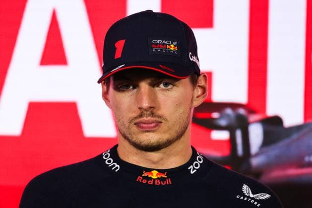 F1 Bahrain Grand Prix 2023 Max Verstappen of Red Bull Racing attends a press conference, PK, Pressekonferenz after F1 Bahrain Grand Prix of 2023 Formula One World Championship, WM, Weltmeisterschaft at Bahrain International Circuit on March 5, 2023 in Sakhir, Bahrain. Sakhir Bahrain Copyright: xBeataxZawrzelx originalFilename:zawrzel-f1bahrai230305_npBVh