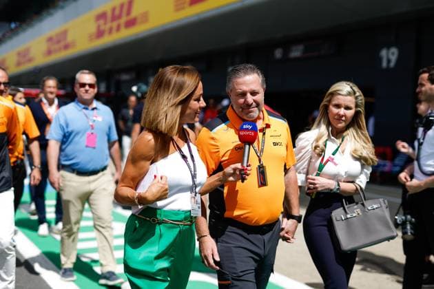 BROWN Zak (usa), CEO of of McLaren Racing, portrait during the 2023 Formula 1 Aramco British Grand Prix, 10th round of the 2023 Formula One World Championship, WM, Weltmeisterschaft from July 7 to 9, 2023 on the Silverstone Circuit, in Silverstone, United Kingdom Copyright: xDppi DPPI IPAxSportx xipa-agencyx xIPAxSportx 0 IPA_IPA39140631