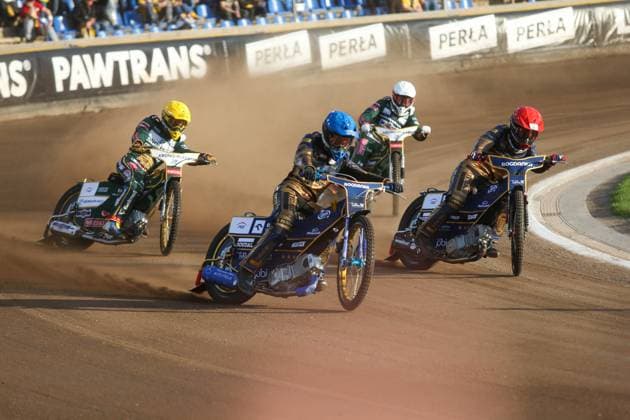 2025.04.19 Lublin Zuzel PGE Ekstraliga sezon 2025 Orlen Oil Motor Lublin - Krono-Plast Wlokniarz Czestochowa N z Bartosz Banbor (C) Franciszek Karczewski (B) Wiktor Przyjemski (N) Szymon Ludwiczak (Z) Foto Wojciech Szubartowski PressFocus 2025.04.19 Lublin Speedway PGE Ekstraliga season 2025 Orlen Oil Motor Lublin - Krono-Plast Wlokniarz Czestochowa Bartosz Banbor (C) Franciszek Karczewski (B) Wiktor Przyjemski (N) Szymon Ludwiczak (Z) Credit: Wojciech Szubartowski PressFocus NEWSPIX.PL --- newspix.pl