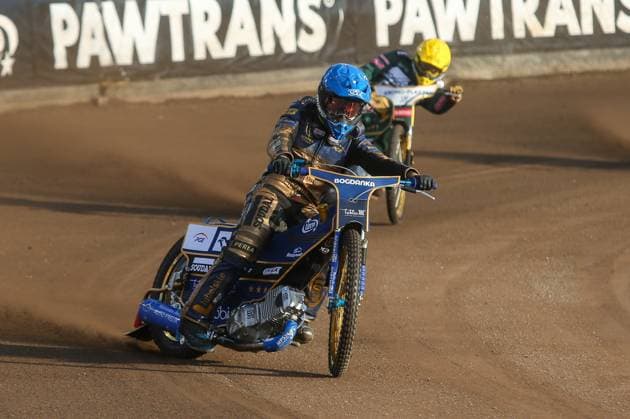 2025.04.19 Lublin Zuzel PGE Ekstraliga sezon 2025 Orlen Oil Motor Lublin - Krono-Plast Wlokniarz Czestochowa N z Wiktor Przyjemski (N) Szymon Ludwiczak (Z) Foto Wojciech Szubartowski PressFocus 2025.04.19 Lublin Speedway PGE Ekstraliga season 2025 Orlen Oil Motor Lublin - Krono-Plast Wlokniarz Czestochowa Wiktor Przyjemski (N) Szymon Ludwiczak (Z) Credit: Wojciech Szubartowski PressFocus NEWSPIX.PL --- newspix.pl