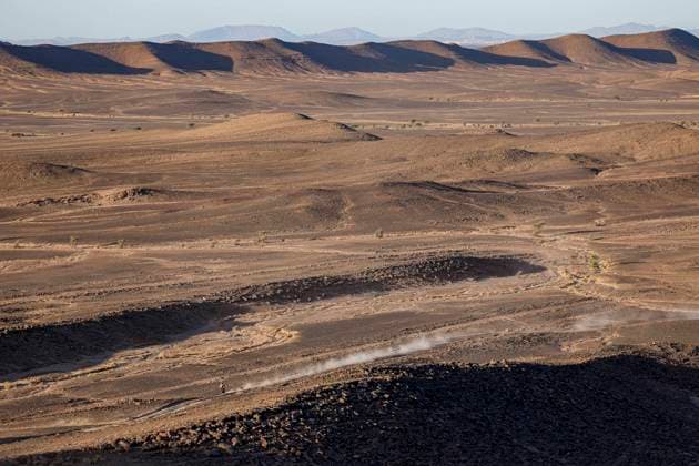 W2RC - RALLYE DU MAROC 2025 04 SANDERS Daniel (AUS), Red Bull KTM Factory Racing, KTM 450 Rally Factory, FIM W2RC, RallyGP, action during the Stage 3 of the Rallye du Maroc 2025, 5th round of the 2025 WR2C on October 15, 2025 around Erfoud, Morocco - ErfoudMorocco Copyright: xJULIENxDELFOSSEx