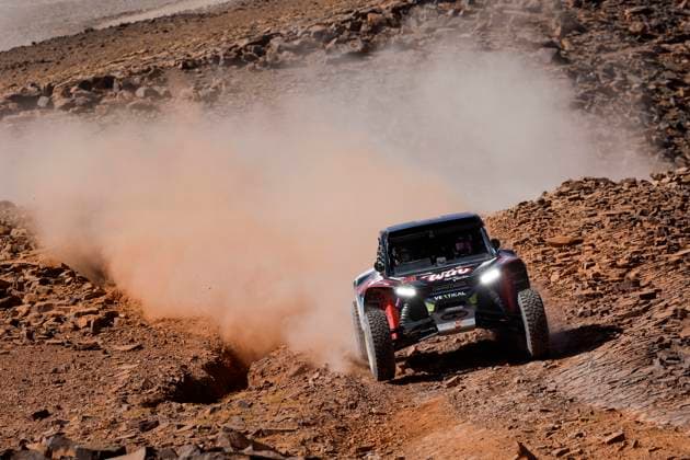 W2RC - RALLYE DU MAROC 2025 301 CAVIGLIASSO Nicolas (ARG), PERTEGARINI Valentina (ARG), Taurus T3Max, BBR Motorsport, FIA W2RC, Challenger T3.1, action during the Stage 3 of the Rallye du Maroc 2025, 5th round of the 2025 WR2C on October 15, 2025 around Erfoud, Morocco - ErfoudMorocco Copyright: xJULIENxDELFOSSEx