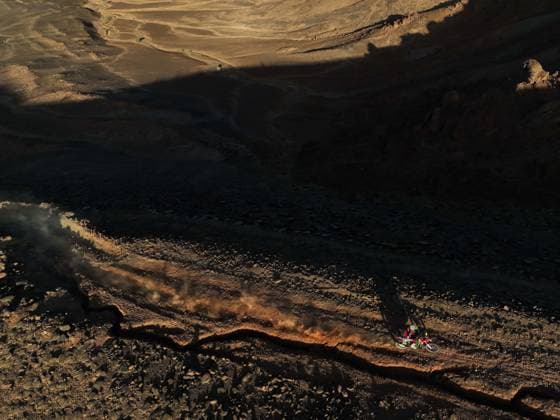 W2RC - RALLYE DU MAROC 2025 42 VAN BEVEREN Adrien (FRA), Monster Energy Honda HRC, Honda CRF 450, FIM W2RC, RallyGP, action, during the Stage 3 of the Rallye du Maroc 2025, 5th round of the 2025 WR2C on October 15, 2025 around Erfoud, Morocco - ErfoudMorocco Copyright: xFREDERICxLExFLOCxHx