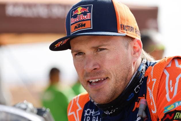 W2RC - RALLYE DU MAROC 2025 SANDERS Daniel (AUS), Red Bull KTM Factory Racing, KTM 450 Rally Factory, FIM W2RC, RallyGP, portrait, during the Stage 5 of the Rallye du Maroc 2025, 5th round of the 2025 WR2C on October 17, 2025 around Erfoud, Morocco - ErfoudMorocco Copyright: xFREDERICxLExFLOCxHx