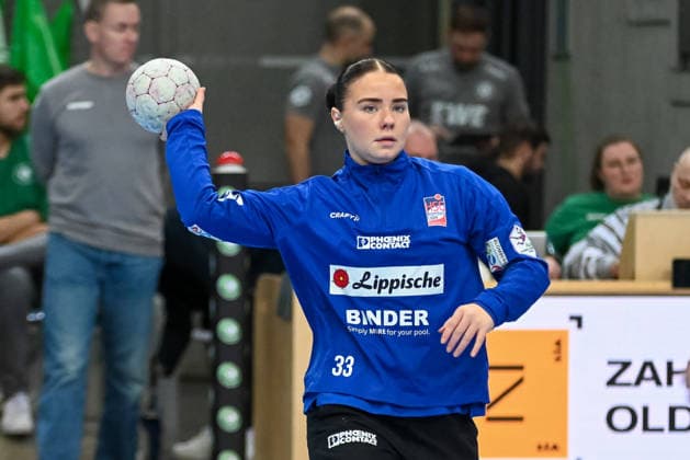 Elin Rosa Magnusdottir HSG Blomberg Lippe, 33 at Warm Up VfL Oldenburg vs HSG Blomberg Lippe, ALSCO Handball Bundesliga Women, Matchday 9, Season 2025 2026, 27 12 2025, VfL Oldenburg vs HSG Blomberg Lippe, ALSCO Handball Bundesliga Women, Matchday 9, Season 2025 2026, 27 12 2025 Oldenburg Copyright: xEibner-Pressefoto RobertxGertzenx EP_RGN