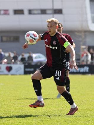 06 04 2026 Soccer Season 2025 2026 Regionalliga Bayern 27 Matchday 1 FC Nürnberg FCN II Club SpVgg Greuther Fürth II Kleeblatt U23 DaMa xdaxmax Benedikt Kirsch 10, 1 FC Nürnberg FCN II