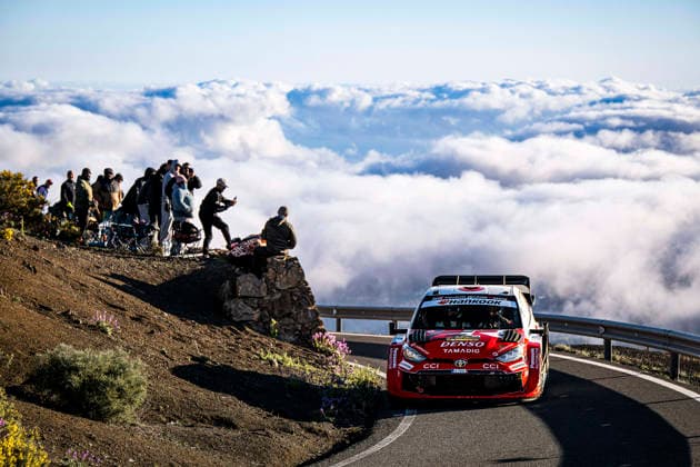 AUTO - WRC, Motorsport Rallye, WM - RALLY ISLAS CANARIAS 2026 18 Takamoto KATSUTA, Aaron JOHNSTON, Toyota GR Yaris Rally1, action during the 2026 Rally Islas Canarias, 5th round of the 2026 FIA WRC World Rally Car Championship, from April 23 to 26, 2026 at Las Palmas, Gran Canaria, Spain - Las PalmasSpain Copyright: xNikosxKatikisx