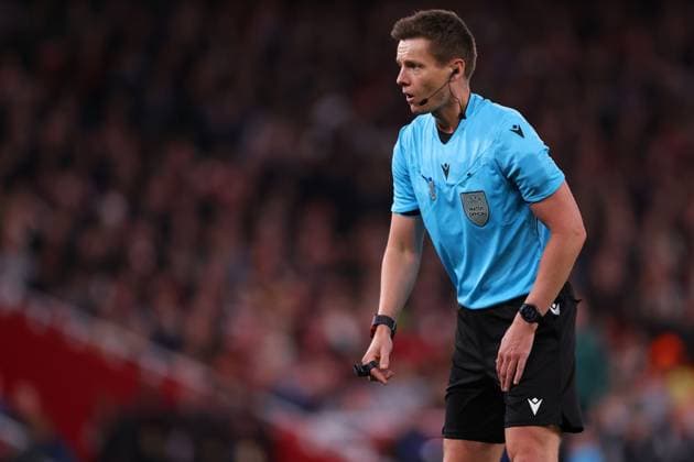 Referee, Daniel Siebert - Arsenal v Atletico Madrid, UEFA Champions League Semi-Final, Second Leg, Emirates Stadium, London, UK - 5th May 2026. No free usage or syndication, standard fees apply. Arsenal v Atletico Madrid, UEFA Champions League, Semi Final, Second Leg, Football, Emirates Stadium, London, UK - 05 May 2026London Emirates Stadium United Kingdom EDITORIAL USE ONLY No use with unauthorised audio, video, data, fixture lists, club league logos or live services. Online in-match use limited to 120 images, no video emulation. No use in betting, games or single club league player publications. Copyright: xMDI Shutterstockx 16860348db