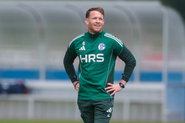 07 05 2026, Soccer, Training of FC Schalke 04 Co Coach Eddie Lattimore FC Schalke 04 Gelsenkirchen Training ground FC Schalke 04 NRW Germany xRHR PHOTO YYx Copyright: RHR-FOTOx RHR-FOTO YY