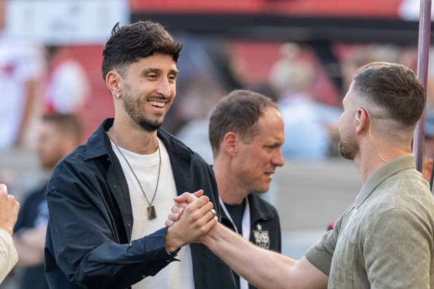 Atakan Karazor VfB Stuttgart, 16 GER, VfB Stuttgart vs Bayer 04 Leverkusen, Football, Men, 1 Bundesliga, 33 Matchday, Season 2025 2026, 09 05 2026, DFL DFB REGULATIONS PROHIBIT ANY USE OF PHOTOGRAPHS AS IMAGE SEQUENCES AND OR QUASI VIDEO, GER, VfB Stuttgart vs Bayer 04 Leverkusen, Football, Men, 1 Bundesliga, 33 Matchday, Season 2025 2026, 09 05 2026 Stuttgart Copyright: xEibner-Pressefoto WolfgangxFrankx EP_WFK