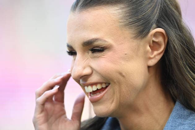 Laura WONTORRA, DAZN presenter, portrait, portrait, portrait, single image, cropped single motif, Football 1 Bundesliga, 33 Matchday, matchday33, 1 FC Koeln K 1 FC Heidenheim 1 3 on 10 05 2026 in Koeln Germany DFL regulations prohibit any use of photographs as image sequences and or quasi video Â