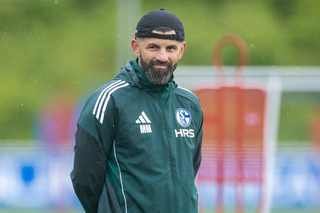 14 05 2026, Football, Training of FC Schalke 04 Coach Miron Muslic FC Schalke 04 Gelsenkirchen Training ground FC Schalke 04 NRW Germany xRHR PHOTO YYx Copyright: RHR-FOTOx RHR-FOTO YY