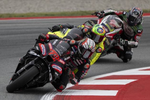 RECORD DATE NOT STATED MotoGP, 6th round of the World Championship, WM, Weltmeisterschaft in Catalonia Barcelona Barcelona (Spain), 15 05 2026 - Marco Bezzecchi (72), Aprilia Racing rider, during Free Practice 1, Round 6, MotoGP World Championship, Grand Prix Catalunya, Barcelona Spain Catalonia Spain Copyright: xJoaquimxGalantex