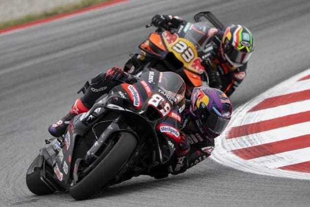 RECORD DATE NOT STATED MotoGP, 6th round of the World Championship, WM, Weltmeisterschaft in Catalonia Barcelona Barcelona (Spain), 15 05 2026 - Jorge Martin (89), Aprilia Racing rider, during free practice 1, of the 6th stage, of the MotoGP world championship, Grand Prix of Catalunya, Barcelona Spain; Catalonia Spain Copyright: xJoaquimxGalantex