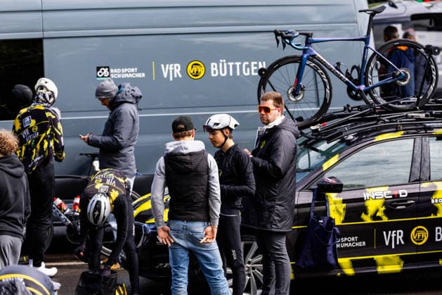 15 05 2026, GER, road bike, men women juniors, season 2025, 26 TMP Jugentour Kleine Friedensfahrt, 1 stage circuit race Residenzstadt Gotha On 3 competition days from 15 05 17 05 2026, almost 350 athletes from 7 countries competed in the categories Everyman, Beginner, U15m, U17w and U17m at the start of the 25th edition of the TMP Jugentour Kleine Friedensfahrt 2025 In addition to the individual time trial, there are 3 further stages to be completed in the Gotha district, organized by RSC Waltershausen Gotha e V Stage 1 was a circuit in Gotha, with the U15m having to complete 16.8km, the U17w 25.2km and the U17m 31.5km 99867 Gotha Schloss Friedenstein Historisc Thüringen Germany