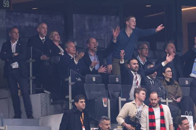 Prince Williams watches on SC Freiburg v Aston Villa, UEFA Europa League, Final, Football, Besiktas Park, Istanbul, Turkiye - 20 May 2026Istanbul Besiktas Park United Kingdom EDITORIAL USE ONLY No use with unauthorised audio, video, data, fixture lists, club league logos or live services. Online in-match use limited to 120 images, no video emulation. No use in betting, games or single club league player publications. Copyright: xRaddadxJebarah Shutterstockx 16883158cf