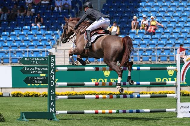 Winner Julien Epaillard FRA with horse Easy Up De Grandry, 1 place, S1 Prize of the Soers, CSI5, Special Two Phases Jumping Competition, World Equestrian Festival, TSCHIO Aachen 2026, TSCHIO instead of CHIO 2026, Aachener Soers, May 22 to 24, 2026, Equestrian sport, May 22, 2026, Aachener Soers Germany