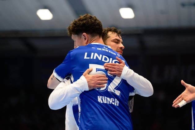 Stanislaw Gorobtschuk ThSV Eisenach, 16 , Justin Kurch ThSV Eisenach, 52 GER, ThSV Eisenach v TBV Lemgo Lippe, 1 Daikin Handballbundesliga, Handball, Matchday 32, Season 2025 2026, 22 05 2026 GER, ThSV Eisenach v TBV Lemgo Lippe, 1 Daikin Handballbundesliga, Handball, Matchday 32, Season 2025 2026, 22 05 2026 Eisenach Copyright: xEibner-Pressefoto MartinxHerbstx EP_MHT