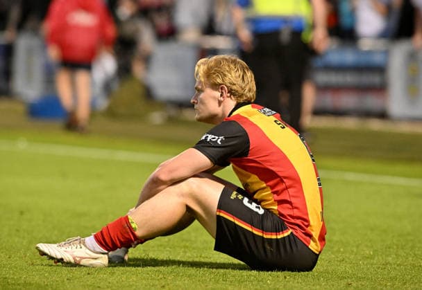 Alex Samuel of Partick Thistle reacts at full time St Mirren v Partick Thistle, William Hill Scottish Premiership Play-Offs Final, Second Leg, Football, SMiSA Stadium, Paisley, Scotland, UK - 25 May 2026Paisley SMiSA Stadium United Kingdom EDITORIAL USE ONLY No use with unauthorised audio, video, data, fixture lists, club league logos or live services. Online in-match use limited to 120 images, no video emulation. No use in betting, games or single club league player publications. Copyright: xMarkxRunnacles Shutterstockx 16889990bd