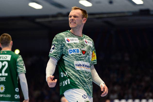 Mathias Gidsel Fuechse Berlin, 19 GER, ThSV Eisenach vs Fuechse Berlin, 1 Daikin Handballbundesliga, Handball, Matchday 30, Season 2025 2026, 29 05 2026 GER, ThSV Eisenach vs Fuechse Berlin, 1 Daikin Handballbundesliga, Handball, Matchday 30, Season 2025 2026, 29 05 2026 Eisenach Copyright: xEibner-Pressefoto MartinxHerbstx EP_MHT