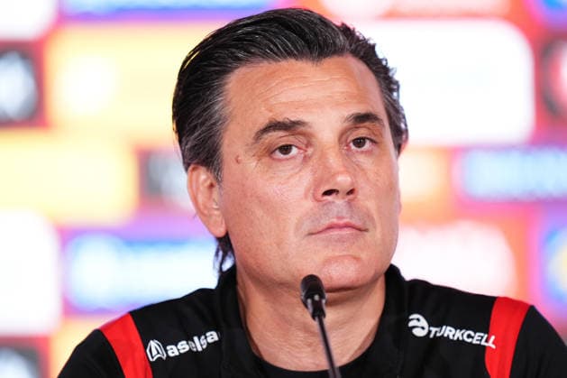 Turkish national team, Nationalteam head coach Vincenzo Montella speaks ahead of 2026 FIFA World Cup, WM, Weltmeisterschaft, Fussball ISTANBUL, TURKIYE - MAY 31: Turkish National Football Team head coach Vincenzo Montella speaks during a press conference, PK, Pressekonferenz at the Hasan Dogan National Teams Camp and Training Facilities, where the national team continues its preparations ahead of the 2026 FIFA World Cup in Istanbul, Turkiye on May 31, 2026. Hakan Akgun Anadolu Istanbul Turkey. Editorial use only. Please get in touch for any other usage. Copyright: x2026xAnadoluxHakanxAkgunx
