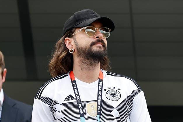 June 25, 2026, Soccer, Men s, 2026 FIFA World Cup, Group Stage, Group E, New York, Ecuador vs. Germany, Heidi Klum s husband Tom Kaulitz, MetLife Stadium, New York, United States of America, US Copyright: xSebastianxBachx