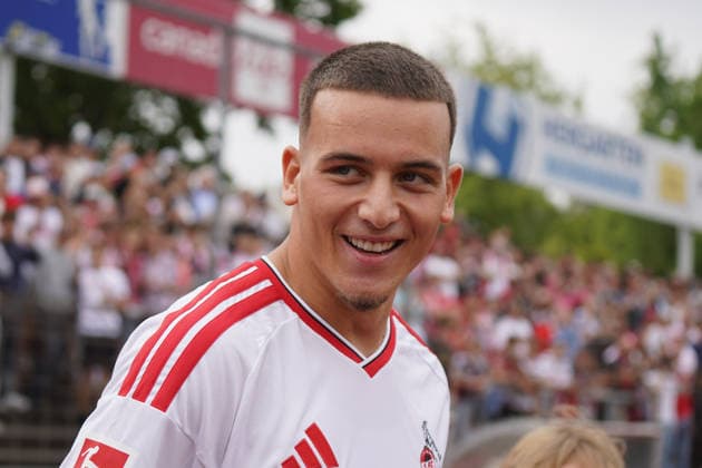 July 18, 2026, Soccer, Cologne, Exhibition Match, Friendly Match, FC Rheinsüd Köln vs. 1. FC Köln, Südstadion Cologne, Said El Mala (1. FC Köln), Action, Still Image
