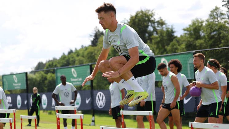 VfL Training Camp, Weimarer Land Blankenhain, July 21, 2026, Soccer, Men s, 2026–2027 Season, 2. Bundesliga, VfL Wolfsburg, Summer Training Camp Day 3, Dzenan Pejcinovic, VfL Wolfsburg, Weimarer Land, Thuringia, Germany
