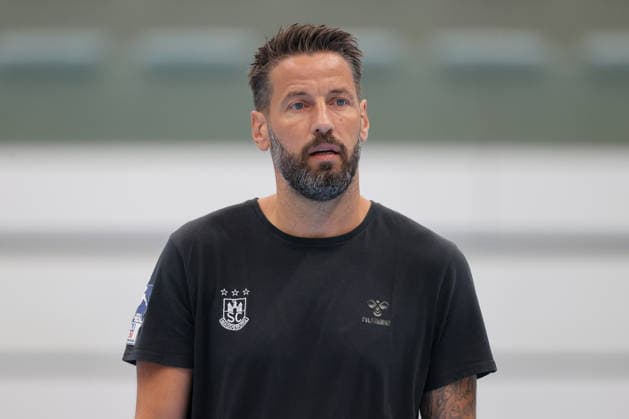July 22, 2026, xtgx, Handball, Opel HBL, SC Magdeburg s first training session by Bennet Wiegert, Magdeburg, Coach Profile, Portrait, Single Photo, Magdeburg