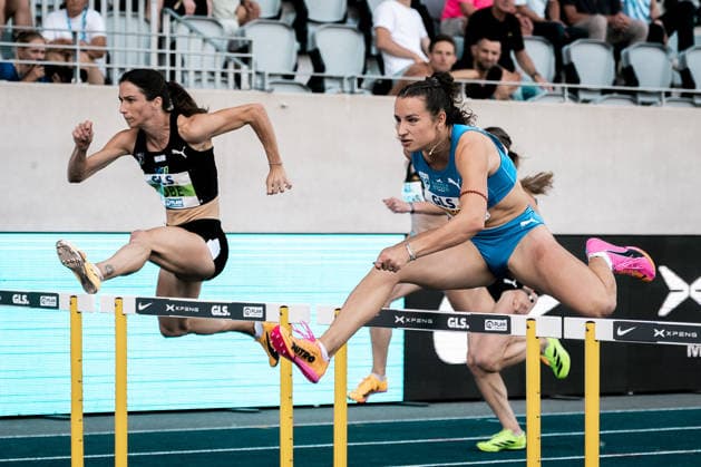 Rosina Schneider, TV Sulz, Women s 100m Hurdles, 1484, GER, Track and Field, Athletics, German Championships, The Finals, Wattenscheid, July 25, 2026, GER, Track and Field, Athletics, German Championships, The Finals, Wattenscheid, July 25, 2026, Wattenscheid Copyright: xStefanxMayerx EP_SMR