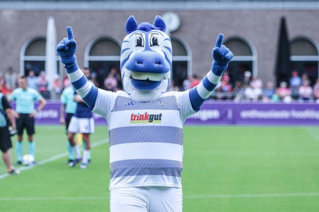 Sports, Soccer, 3rd Division, 2026–2027 Season, Friendly Match: Sparta Rotterdam vs. MSV Duisburg, August 1, 2026, Sparta Stadium Het Kasteel, Ennatz the Mascot, Rotterdam, Sparta Stadium Het Kasteel, Netherlands