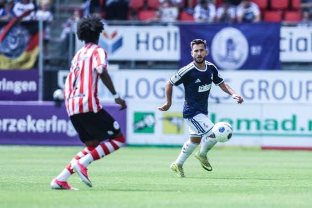Sports, Soccer, 3rd Division, 2026–2027 Season, Friendly Match: Sparta Rotterdam vs. MSV Duisburg, August 1, 2026, Sparta Stadium Het Kasteel, Can Coskun (MSV Duisburg), 27, Rotterdam, Sparta Stadium Het Kasteel, Netherlands