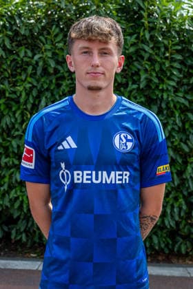 August 3, 2026, Photo shoot for the 2026–2027 season at FC Schalke 04, Bundesliga 1, , Max Grüger, FC Schalke 04, Gelsenkirchen, Veltins Arena, North Rhine-Westphalia, Germany, xRHR, PHOTO, DEx Copyright: DennisxEwert RHR-FOTOx RHR-FOTO DE