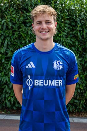 August 3, 2026, 2026–2027 photo shoot at FC Schalke 04, Bundesliga 1, , Finn Porath, FC Schalke 04, Gelsenkirchen, Veltins Arena, North Rhine-Westphalia, Germany, xRHR, PHOTO, DEx Copyright: DennisxEwert RHR-FOTOx RHR-FOTO DE