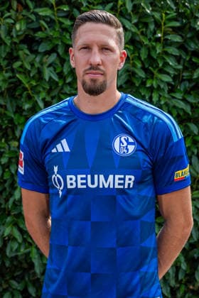 August 3, 2026, Photo shoot for the 2026–2027 season at FC Schalke 04, Bundesliga 1, , Janik Bachmann, FC Schalke 04, Gelsenkirchen, Veltins Arena, North Rhine-Westphalia, Germany, xRHR FOTO DEx Copyright: DennisxEwert RHR-FOTOx RHR-FOTO DE