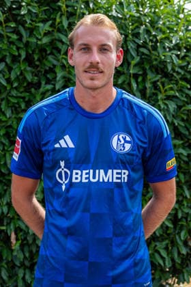 August 3, 2026, Portrait session for the 2026–2027 season at FC Schalke 04, Bundesliga 1, , Timo Becker, FC Schalke 04, Gelsenkirchen, Veltins Arena, North Rhine-Westphalia, Germany, xRHR FOTO DEx Copyright: DennisxEwert RHR-FOTOx RHR-FOTO DE