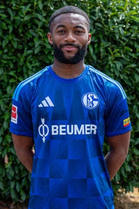 August 3, 2026, Photo shoot for the 2026–2027 season at FC Schalke 04, Bundesliga 1, , Moussa Sylla, FC Schalke 04, Gelsenkirchen, Veltins Arena, North Rhine-Westphalia, Germany, xRHR, PHOTO DEx Copyright: DennisxEwert RHR-FOTOx RHR-FOTO DE