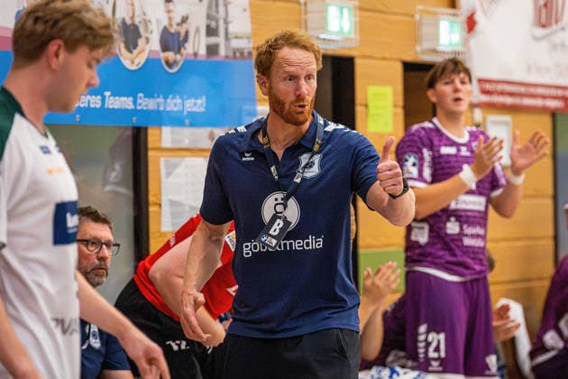 August 4, 2026, xovx, Lindencup Handball Tournament, HSG Wetzlar vs. TV Hüttenberg, Coach Stefan Kneer, TV Hüttenberg, Linden City Hall, Hesse, Germany, DE