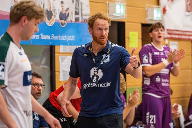 August 4, 2026, xovx, Lindencup Handball Tournament, HSG Wetzlar vs. TV Hüttenberg, Coach Stefan Kneer, TV Hüttenberg, Linden City Hall, Hesse, Germany, DE