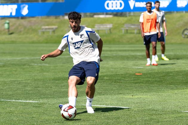 Umut Tohumcu, TSG Hoffenheim, 25, TSG Hoffenheim, soccer, training camp, preseason, 2026–2027 season, GER, August 5, 2026, Eibner Press Photo Andreas Ulmer TSG Hoffenheim, soccer, training camp, preseason, 2026–2027 season, GER, August 5, 2026, Copyright: xEibner-Pressefoto AndreasxUlmerx EP_AUR