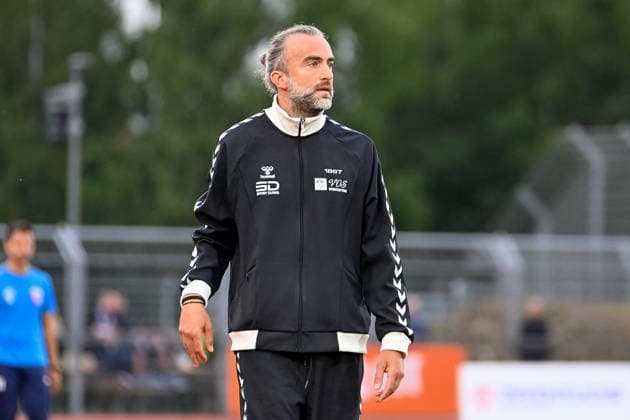 Dario Fossi, VfB Oldenburg, Coach, VfB Oldenburg vs. SV Drochtersen Assel, Soccer, Regionalliga Nord, Matchday 2, 2026–2027 Season, August 7, 2026, VfB Oldenburg vs. SV Drochtersen Assel, Soccer, Regionalliga Nord, Matchday 2, 2026–2027 Season, August 7, 2026, Oldenburg Copyright: xEibner-Pressefoto RobertxGertzenx EP_RGN