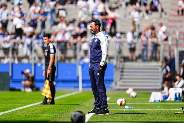 Davide Ancelotti, OSC Lille, Coach (GER), Hamburger SV vs. OSC Lille, Soccer, Friendly Match, 2026–2027 Season, August 8, 2026 (GER), Hamburger SV vs. OSC Lille, Soccer, Friendly Match, 2026–2027 Season, August 8, 2026, Hamburg Copyright: xEibner-Pressefoto MarcelxvonxFehrnx EP_MFN