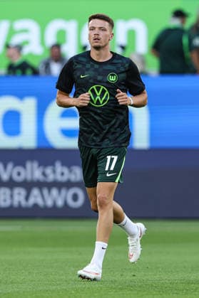 Dzenan Pejcinovic, VfL Wolfsburg, 17, 2nd Bundesliga, 2026–2027 season, VfL Wolfsburg vs. 1. FC Kaiserslautern at the Volkswagen Arena in Wolfsburg; soccer, man, men, Germany, August 8, 2026