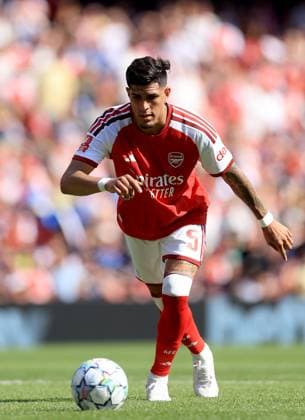 Piero Hincapie of Arsenal Arsenal v Borussia Dortmund, Pre Season Friendly, Football, Emirates Stadium, London, UK - 09 Aug 2026London Emirates Stadium United Kingdom EDITORIAL USE ONLY No use with unauthorised audio, video, data, fixture lists, club league logos or live services. Online in-match use limited to 120 images, no video emulation. No use in betting, games or single club league player publications. Copyright: xGeorgexTewkesbury Shutterstockx 17051143bz