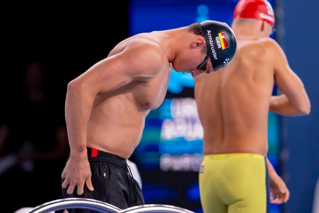 France, Paris, Centre Aquatique Olympique Metropole du Grand Paris, August 10, 2026, European Aquatics Championships – Artistic Swimming, Day 11, Morning Session, Luca Nik Armbruster, SG Neukölln Berlin, Germany, Photo by Eibner Pressefoto Tino Henschel European Aquatics Championships Artistic Swimming, Day 11, Morning Session, Paris Copyright: xEibnerxPressefotox