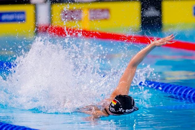 France, Paris, Centre Aquatique Olympique Metropole du Grand Paris, August 10, 2026, European Aquatics Championships – Artistic Swimming, Day 11, Morning Session, Linda Roth, SC Magdeburg, Germany, Photo by Eibner Pressefoto Tino Henschel European Aquatics Championships Artistic Swimming, Day 11, Morning Session, Paris Copyright: xEibnerxPressefotox