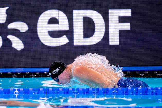 France, Paris, Centre Aquatique Olympique Metropole du Grand Paris, August 10, 2026, European Aquatics Championships – Artistic Swimming, Day 11, Morning Session, Josha Salchow, SV Nikar Heidelberg, Germany, Photo by Eibner Pressefoto Tino Henschel European Aquatics Championships Artistic Swimming, Day 11, Morning Session, Paris Copyright: xEibnerxPressefotox