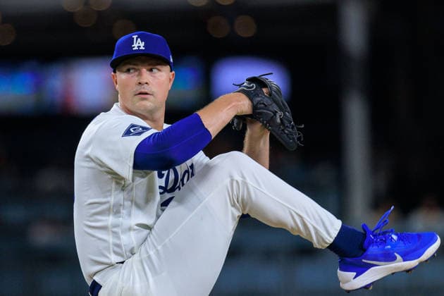 August 10, 2026, Los Angeles, California, USA: Starting pitcher, Tarik Skubal 29 of the Los Angeles Dodgers during a regular season MLB, Baseball Herren, USA game against the Kansas City Royals on Monday August 10, 2026 at Dodger Stadium in Los Angeles, California. Dodgers defeat Royals, 6-5. JAVIER ROJAS PI Los Angeles USA - ZUMAp124 20260810_zaa_p124_008 Copyright: xJavierxRojasx