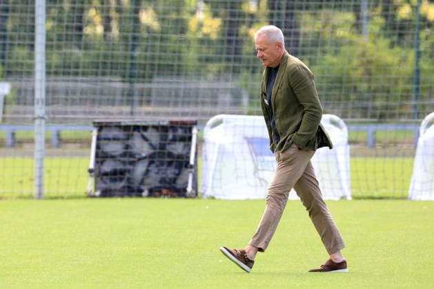 August 11, 2026, Germany, Soccer, 2. Bundesliga, 2026–2027 Season, Sportforum, Hertha BSC, Training, Dr. Peter Goerlich, Management, 2nd Division, DFB, DFL regulations prohibit any use of photographs as image sequences and or quasi-video, Berlin Sportforum, Berlin, Germany Copyright: xNordphotox xEnglerx